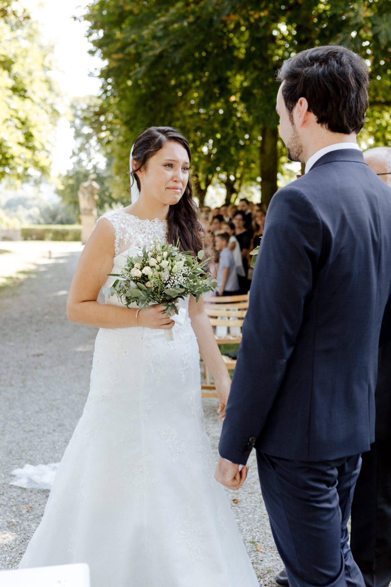 Hochzeit mit freier Trauung im Schloss Weikersheim - Orangerie - fotografiert von Yvonne & Rolland Photography
