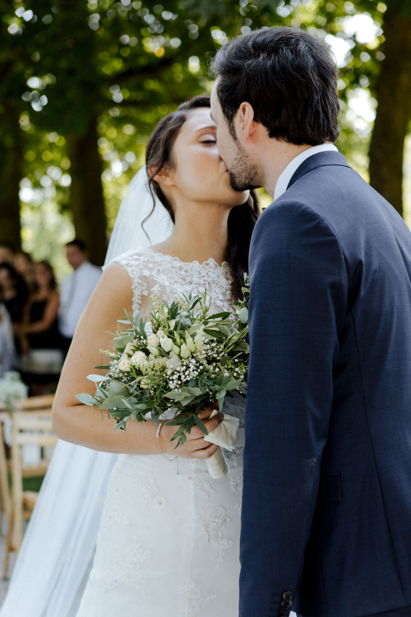 Hochzeit mit freier Trauung im Schloss Weikersheim - Orangerie - fotografiert von Yvonne & Rolland Photography