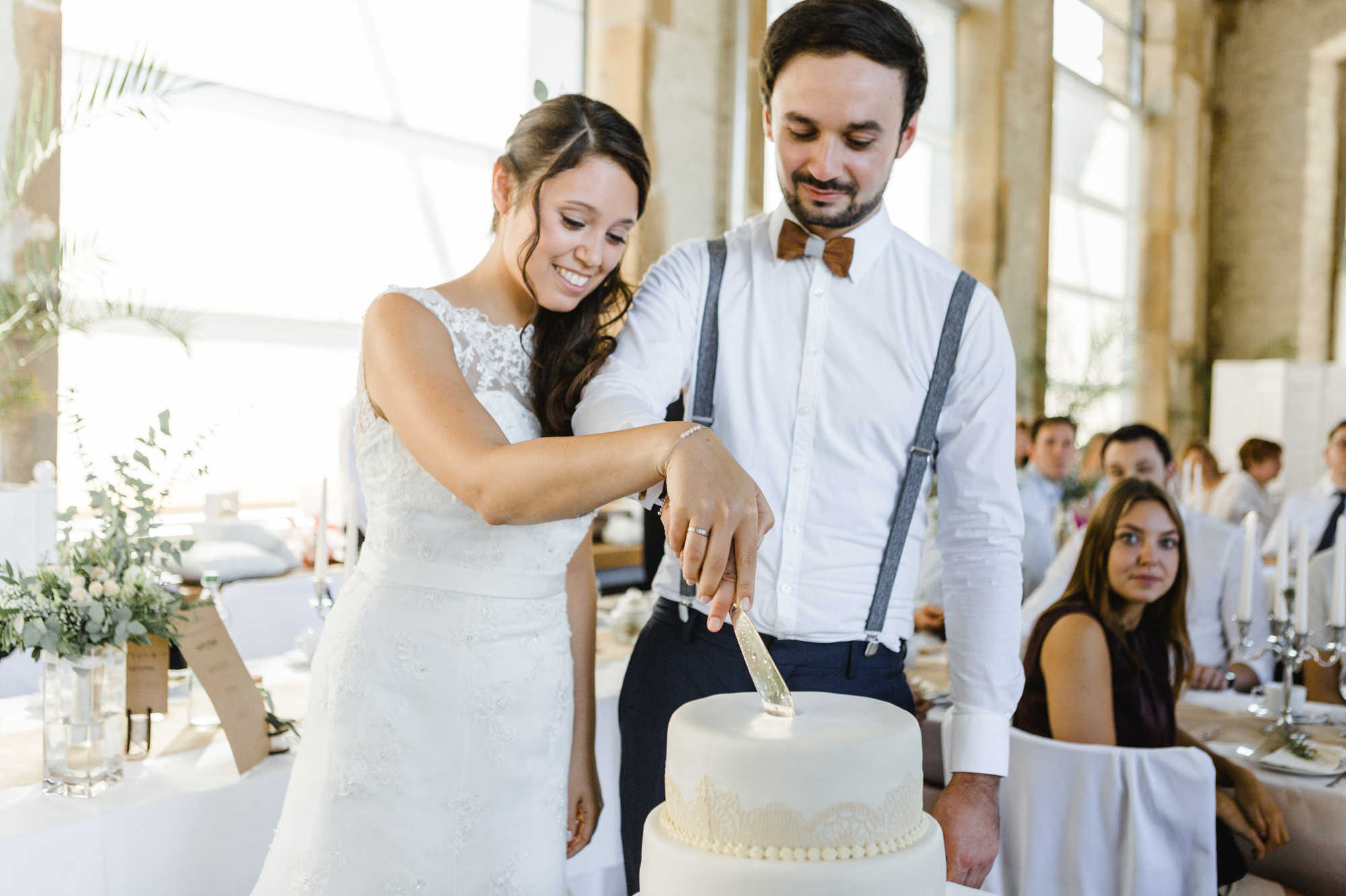 Hochzeit mit freier Trauung im Schloss Weikersheim - Orangerie - fotografiert von Yvonne & Rolland Photography