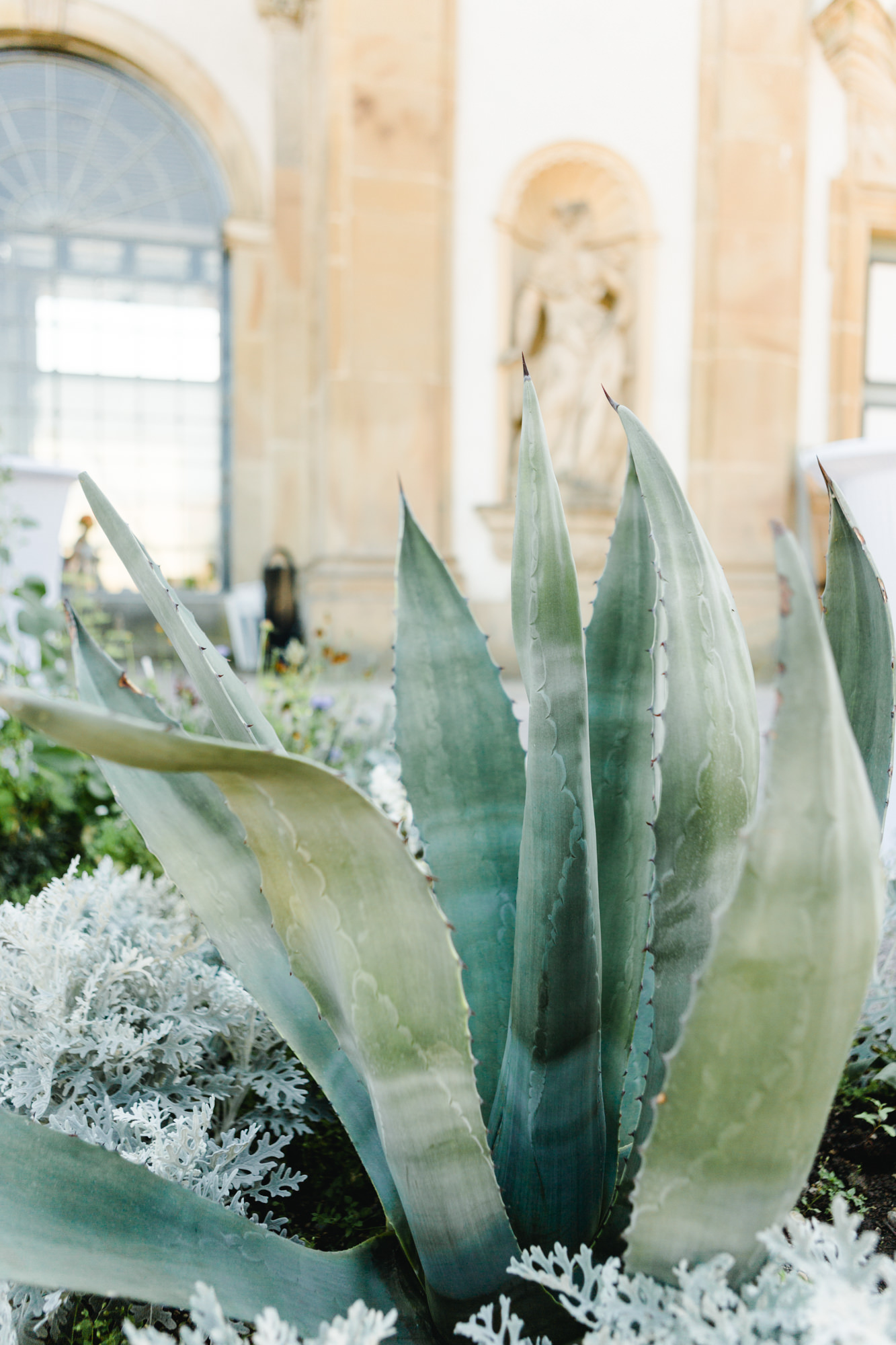 Hochzeit mit freier Trauung im Schloss Weikersheim - Orangerie - fotografiert von Yvonne & Rolland Photography