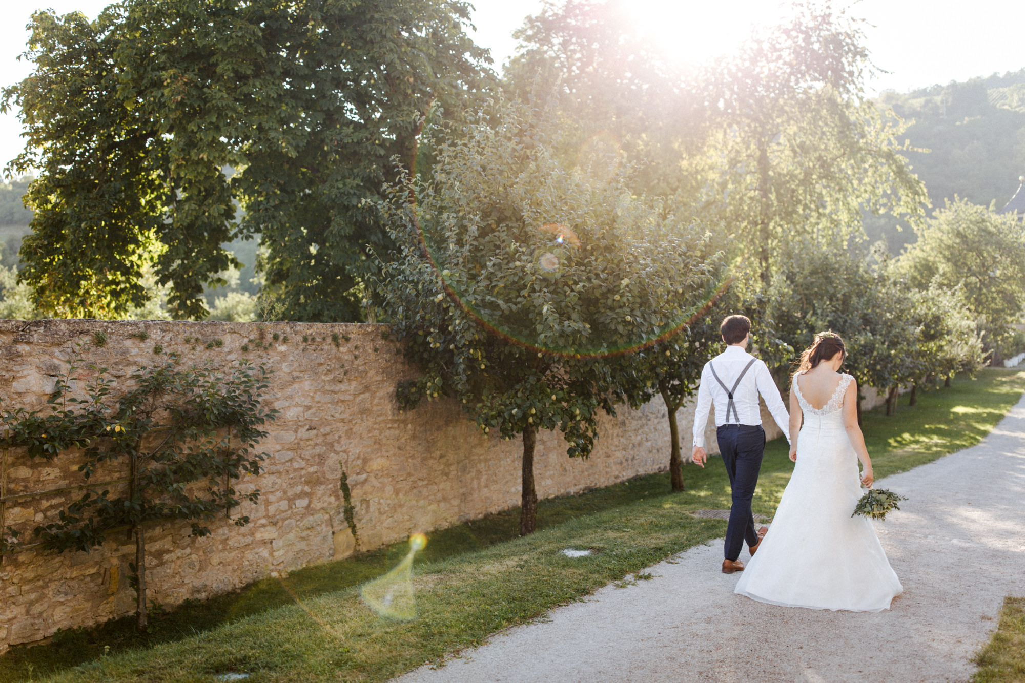 Hochzeit mit freier Trauung im Schloss Weikersheim - Orangerie - fotografiert von Yvonne & Rolland Photography