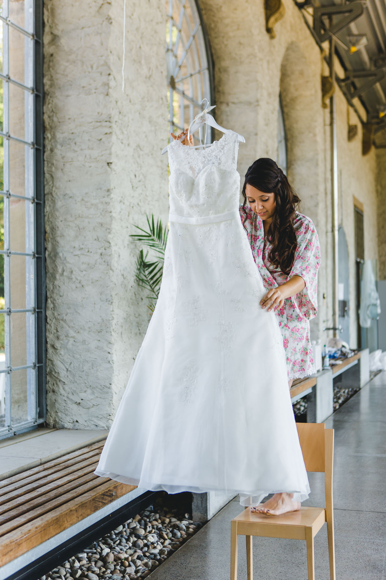 Hochzeit mit freier Trauung im Schloss Weikersheim - Orangerie - fotografiert von Yvonne & Rolland Photography