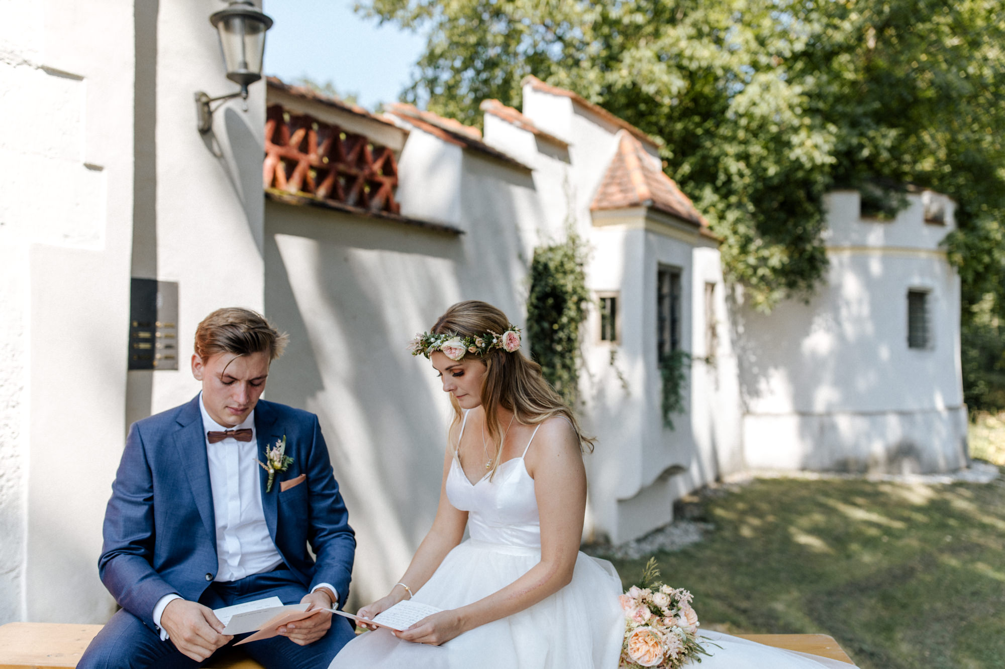 Hochzeit von Lina und Marcus auf Jagdschloss Grünau fotografiert von Yvonne & Rolland Photography