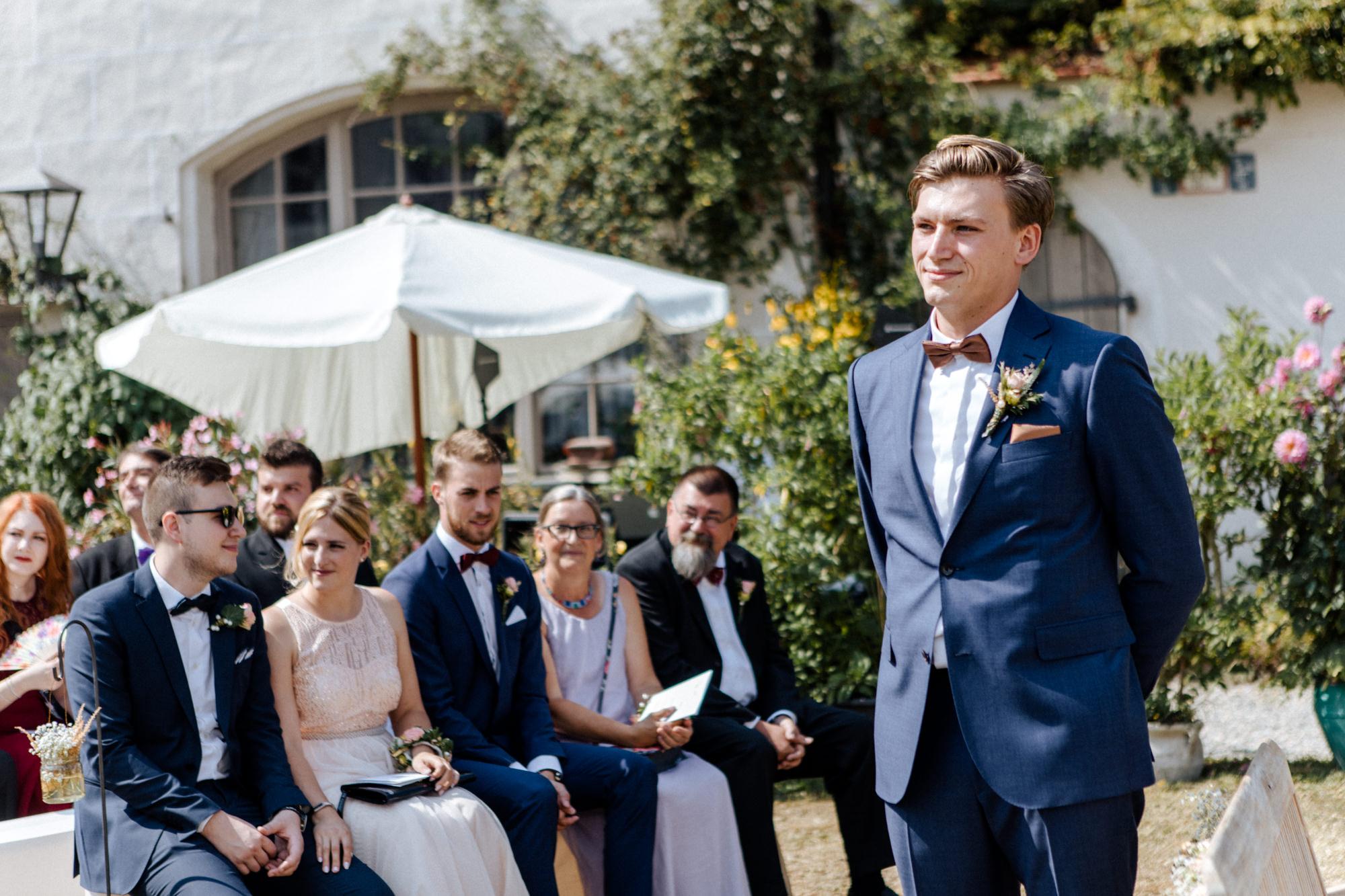 Hochzeit von Lina und Marcus auf Jagdschloss Grünau fotografiert von Yvonne & Rolland Photography