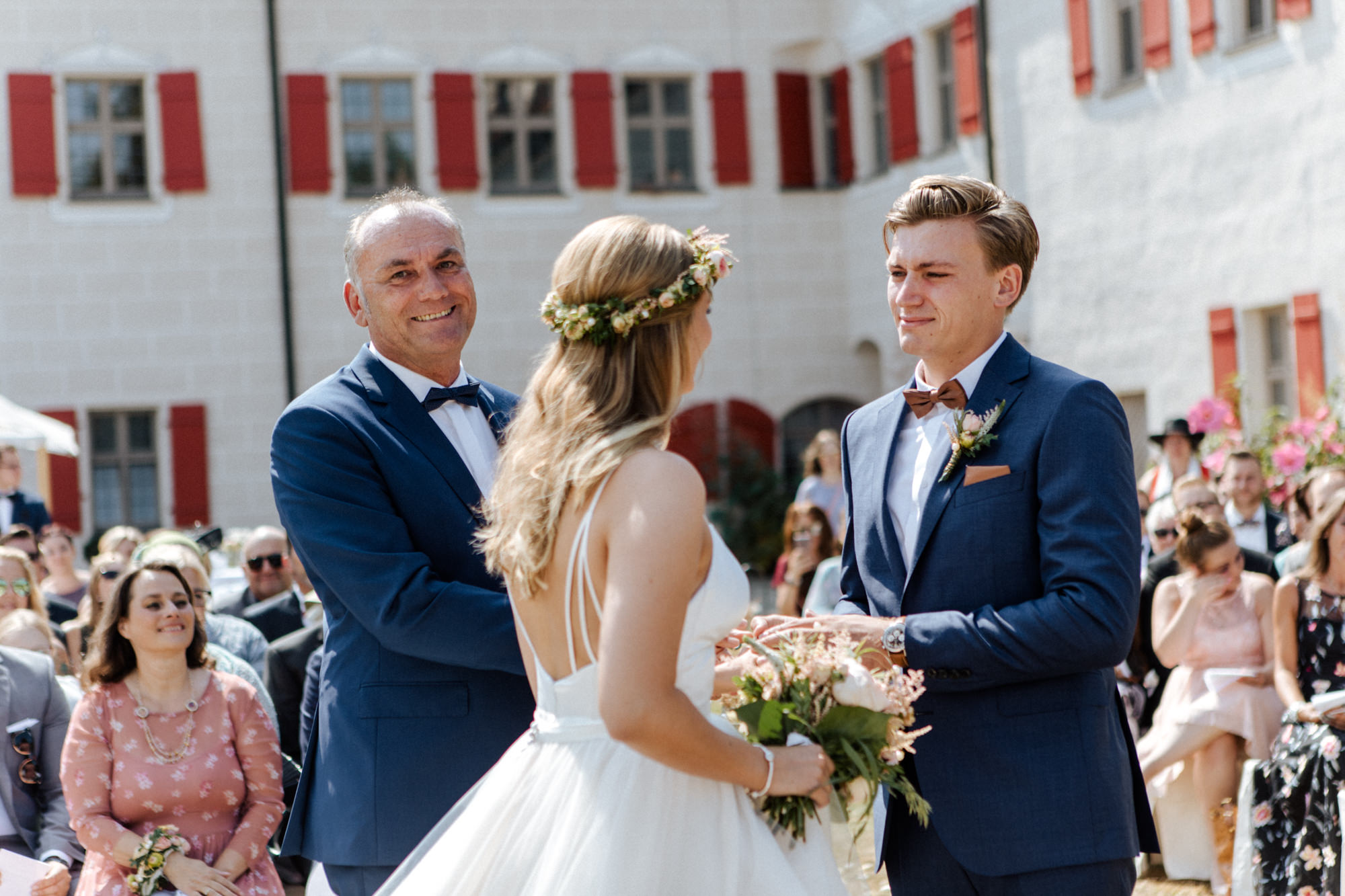 Hochzeit von Lina und Marcus auf Jagdschloss Grünau fotografiert von Yvonne & Rolland Photography