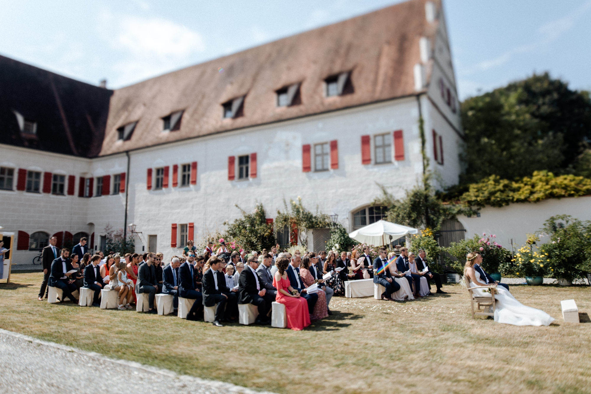 Hochzeit von Lina und Marcus auf Jagdschloss Grünau fotografiert von Yvonne & Rolland Photography