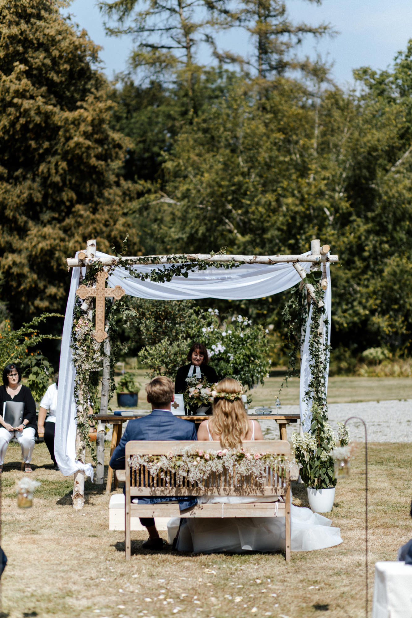 Hochzeit von Lina und Marcus auf Jagdschloss Grünau fotografiert von Yvonne & Rolland Photography