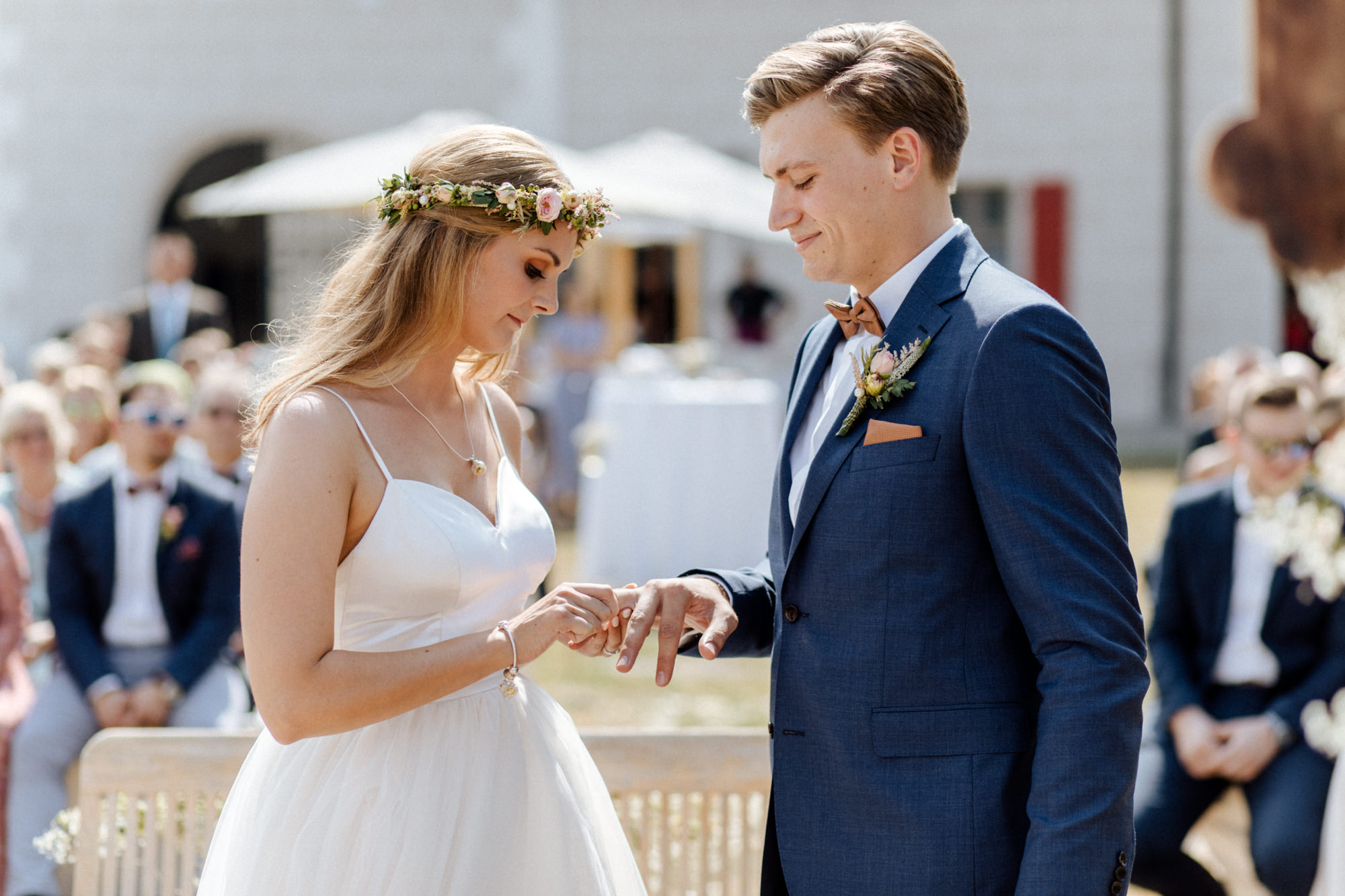 Hochzeit von Lina und Marcus auf Jagdschloss Grünau fotografiert von Yvonne & Rolland Photography