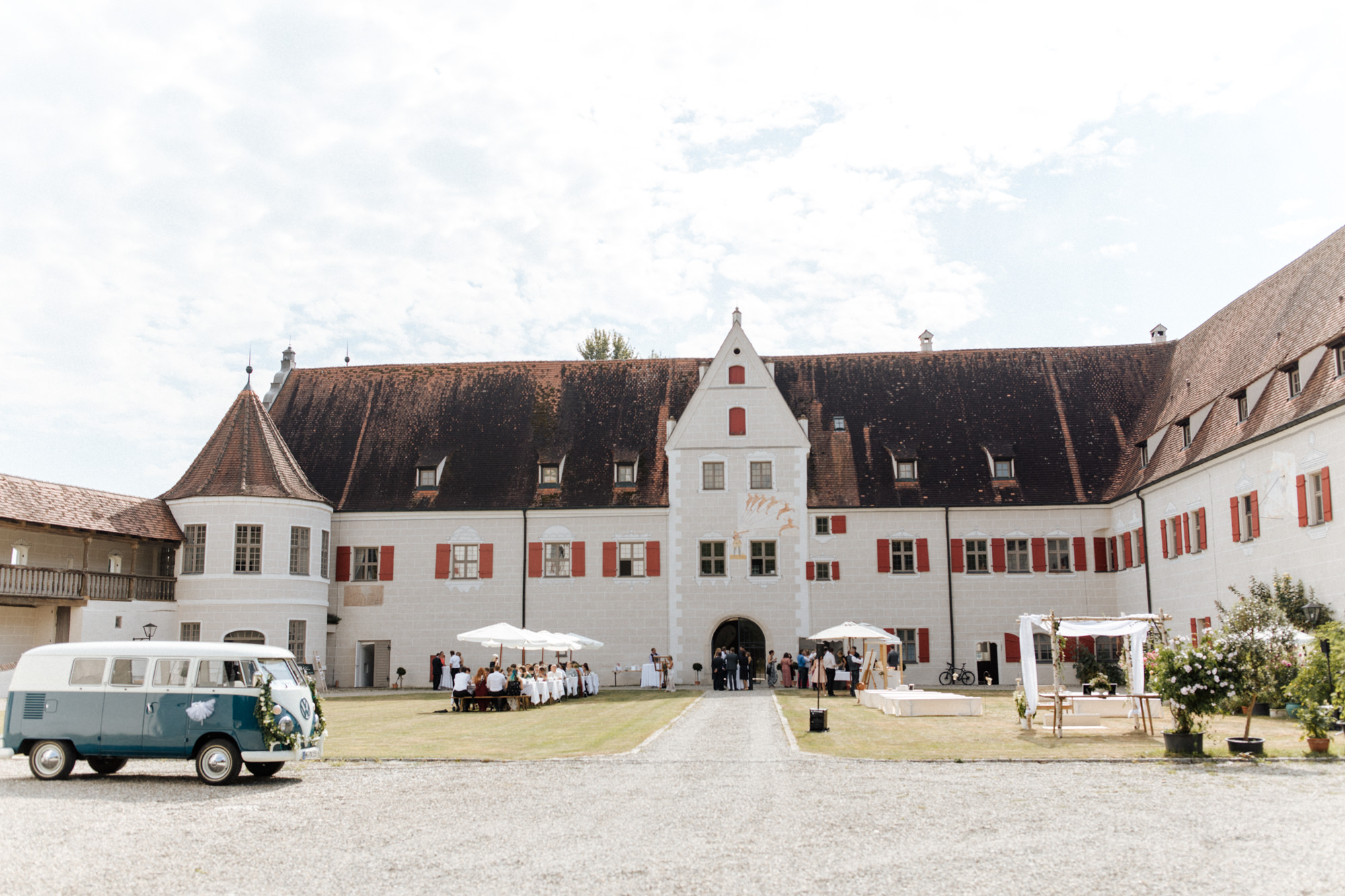 Hochzeit von Lina und Marcus auf Jagdschloss Grünau fotografiert von Yvonne & Rolland Photography