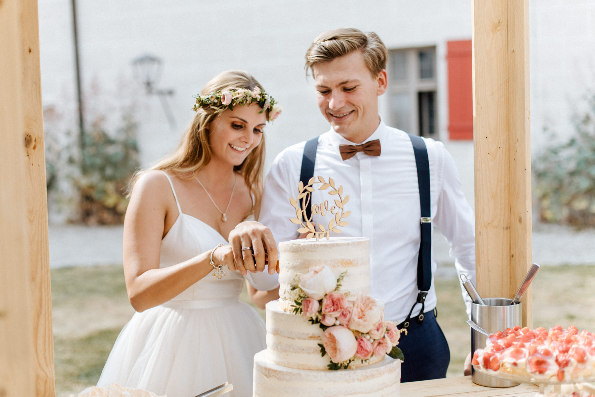 Hochzeit von Lina und Marcus auf Jagdschloss Grünau fotografiert von Yvonne & Rolland Photography