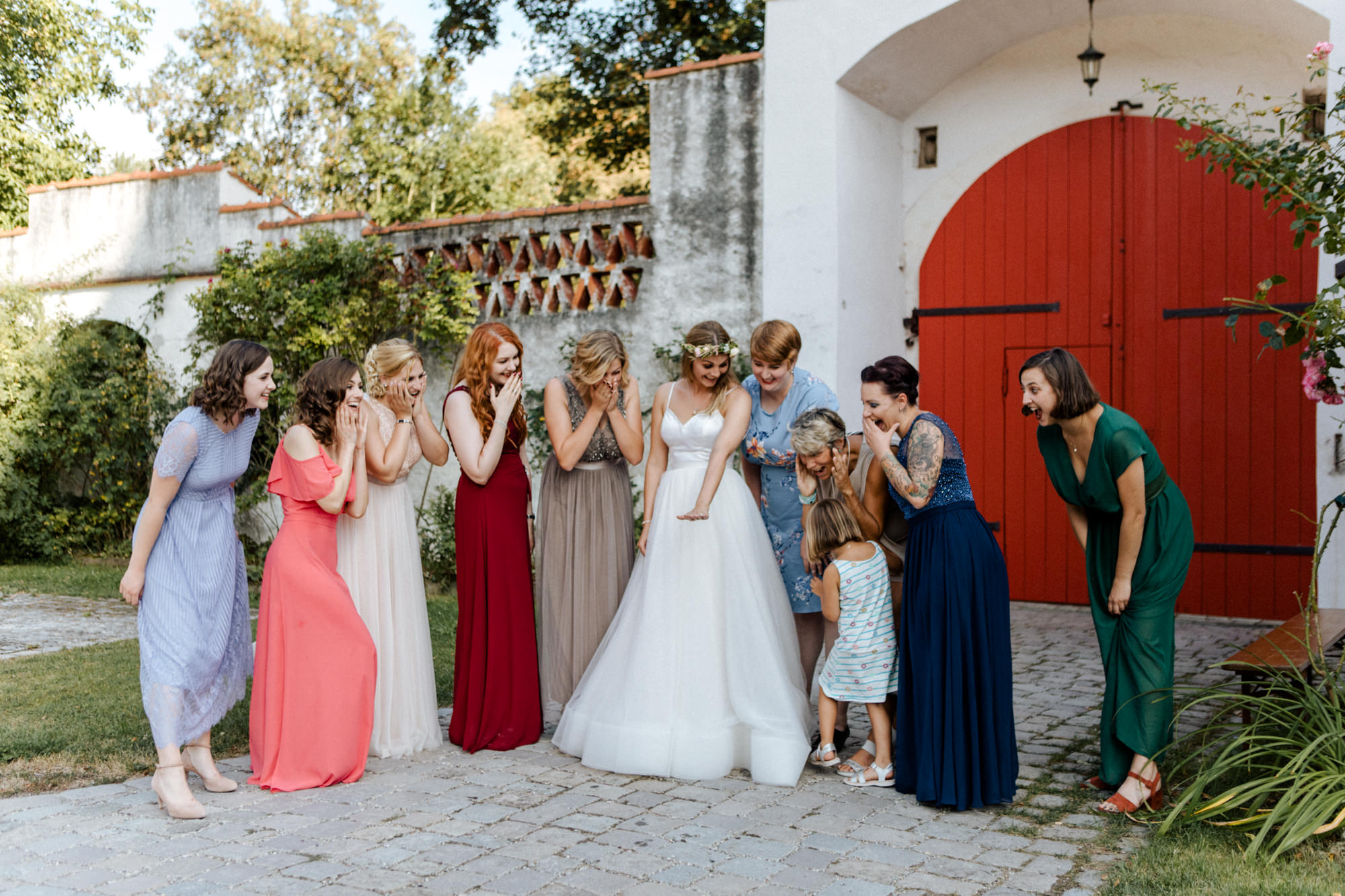 Hochzeit von Lina und Marcus auf Jagdschloss Grünau fotografiert von Yvonne & Rolland Photography