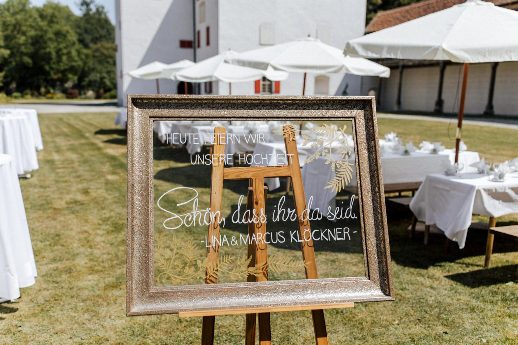Hochzeit von Lina und Marcus auf Jagdschloss Grünau fotografiert von Yvonne & Rolland Photography