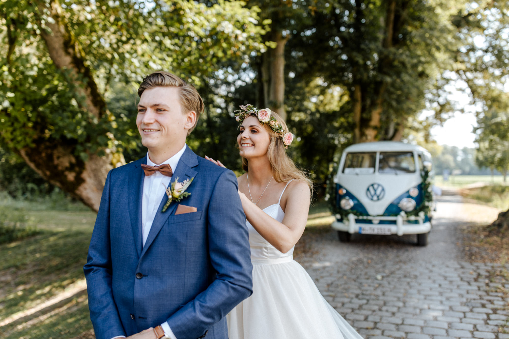 Hochzeit von Lina und Marcus auf Jagdschloss Grünau fotografiert von Yvonne & Rolland Photography