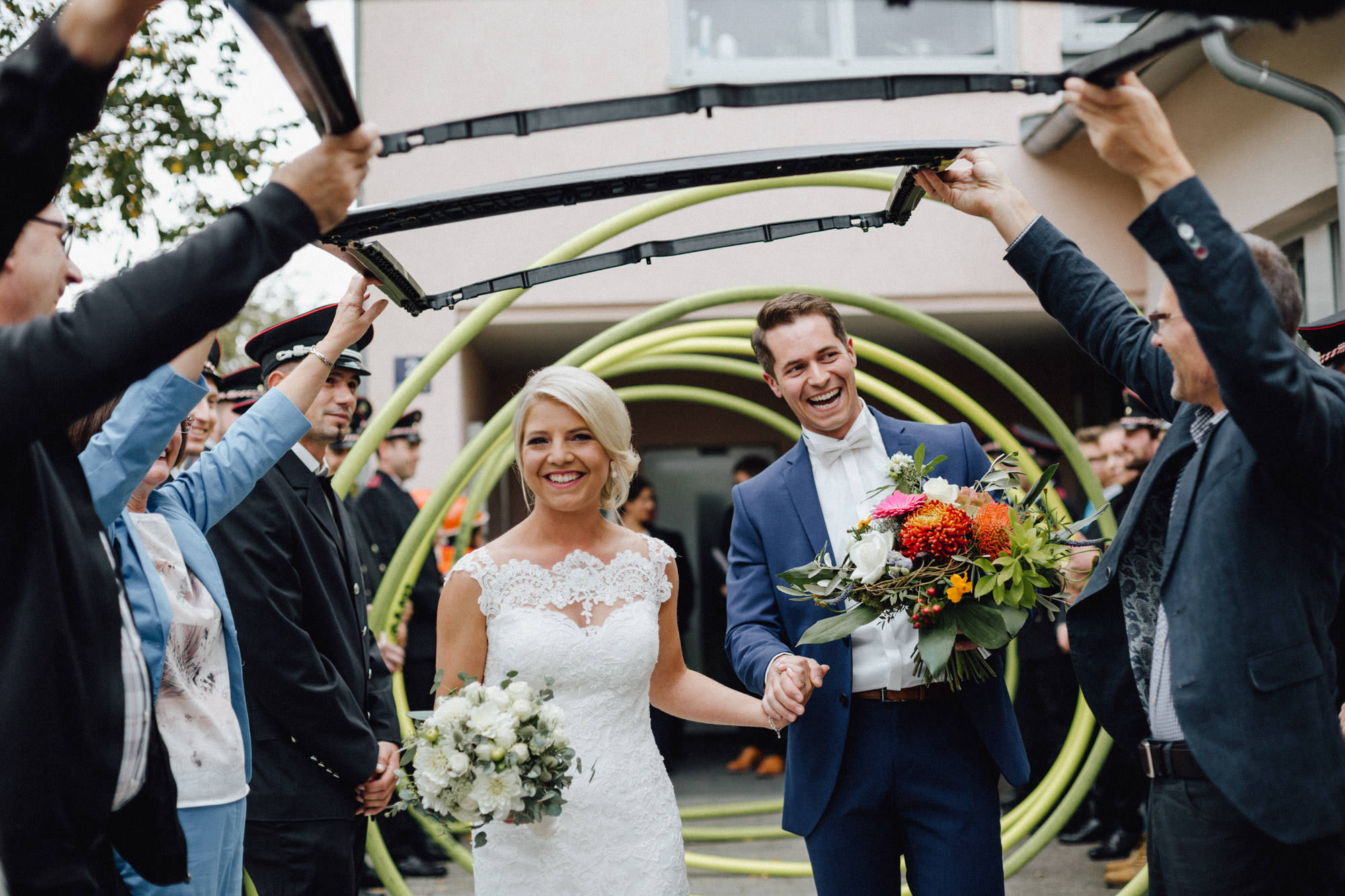 Herbsthochzeit in Wental, Bartholomä - fotografiert von Yvonne & Rolland Photography