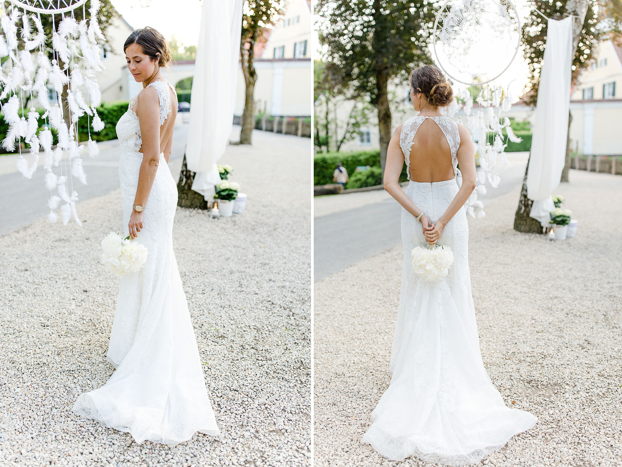 Hochzeit Verena & Mathias, Gut Mergenthau, Kissing - Hochzeitsreportage fotografiert von Yvonne & Rolland Photography